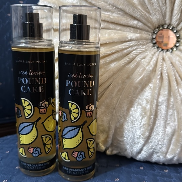 BATH & BODY WORKS SET. . . ICED LEMON POUND CAKE SCENT - Picture 2 of 6